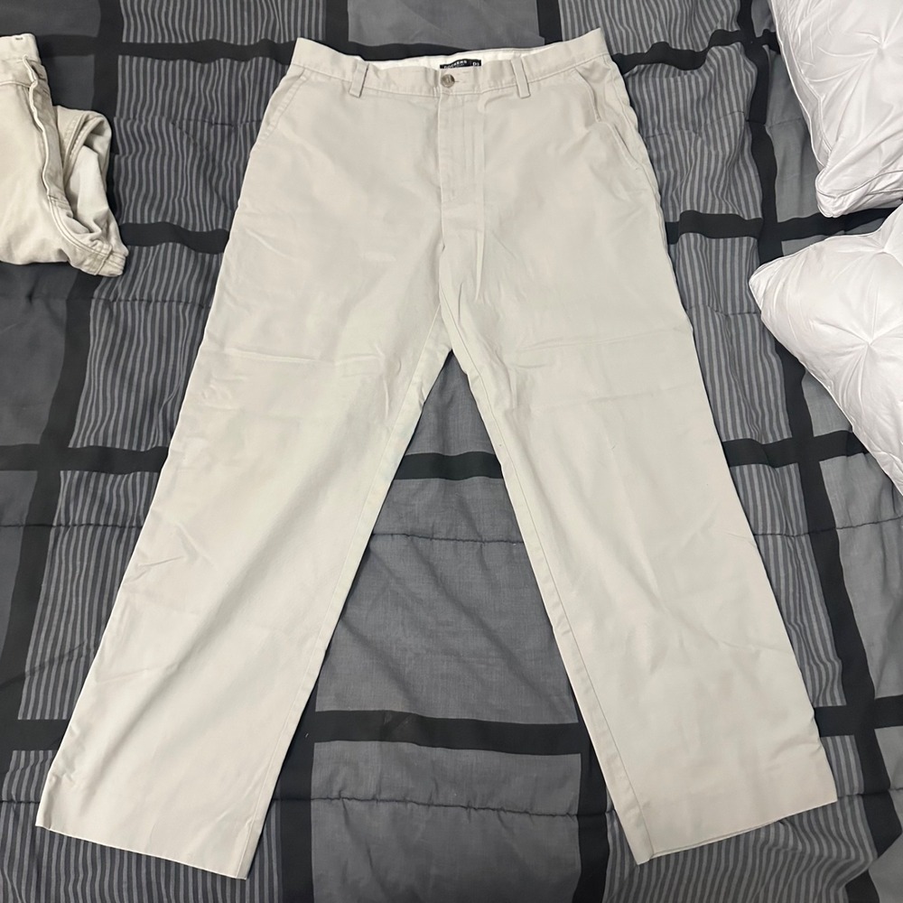 Dockers Easy Khaki D3 Pants Mens 34x32 Tan Beige